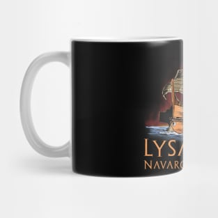 Ancient Greek Trireme - Lysander - Navarch of Sparta Mug